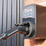 7kW charger - is it fast enough - a guide - image depicts the Ohme ePod charger with the Top Charger cable