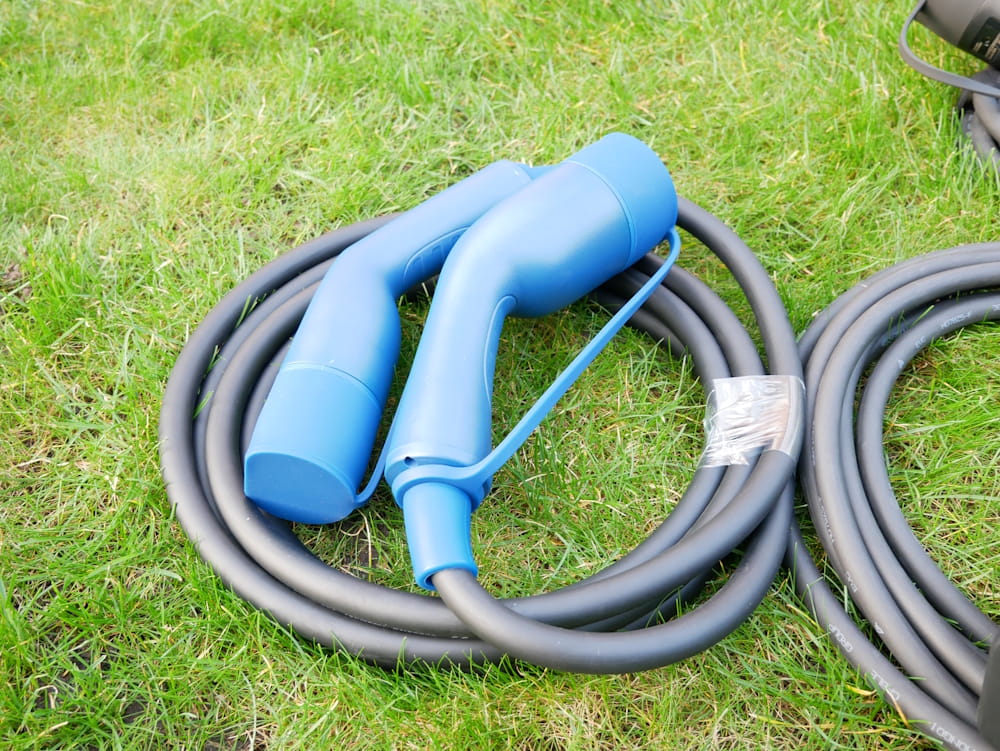 The Voldt Type 2 cable, shown coiled neatly during our hands on review